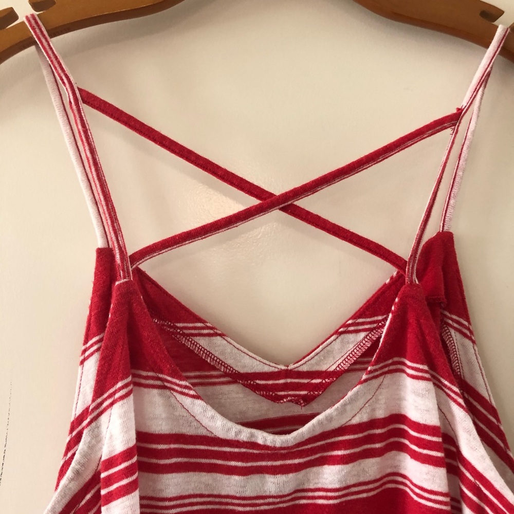 Universal Thread Red Striped Tank Size Large - Picture 6 of 8